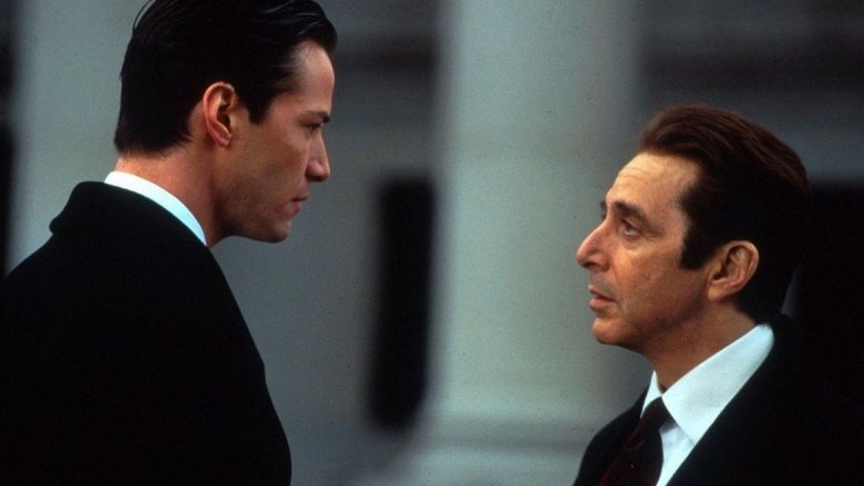 Keanu Reeves and Al Pacino in The Devil's Advocate