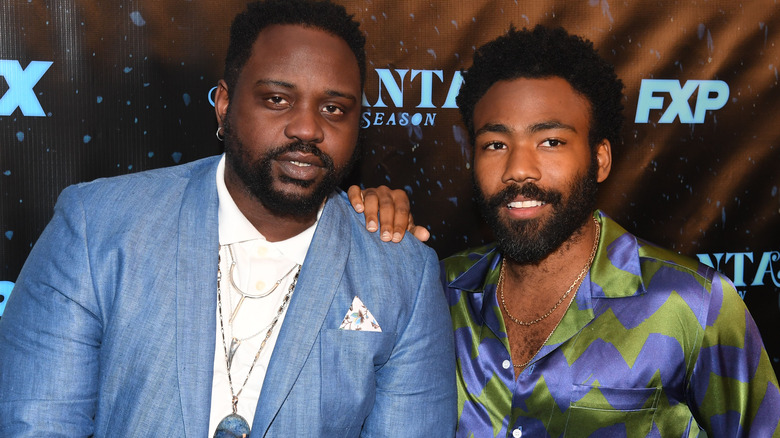 Henry and Donald Glover Atlanta premiere