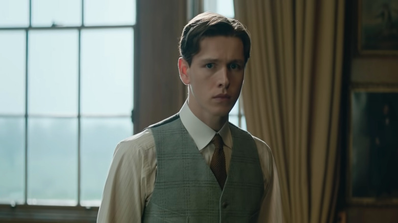 Harris Dickinson as Conrad Oxford in The King's Man