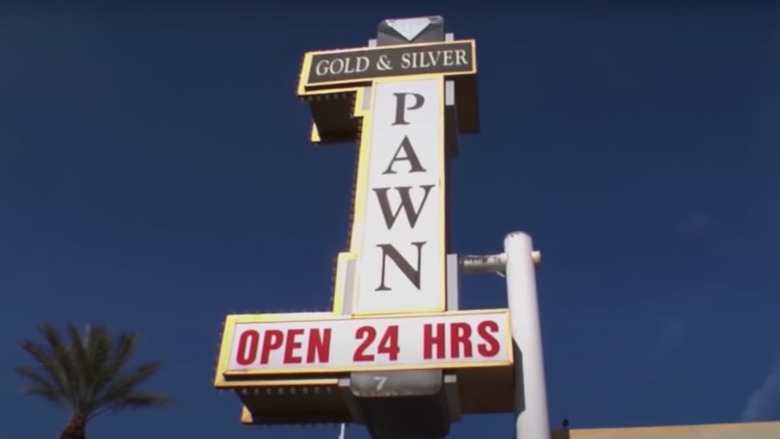 Gold & Silver Pawn Shop sign