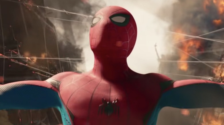 Tom Holland as Spider-Man in 'Spider-Man: Homecoming'