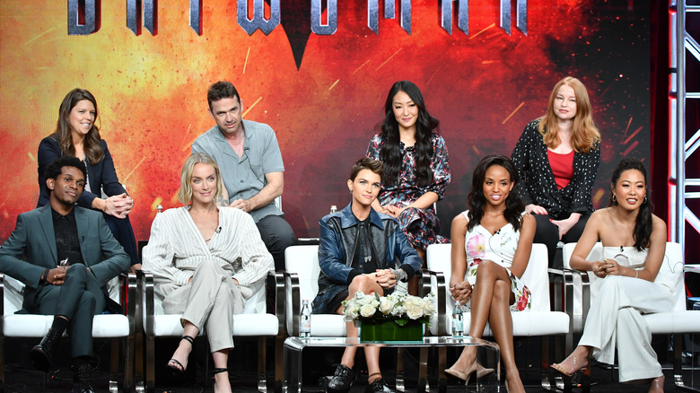 Batwoman cast on panel