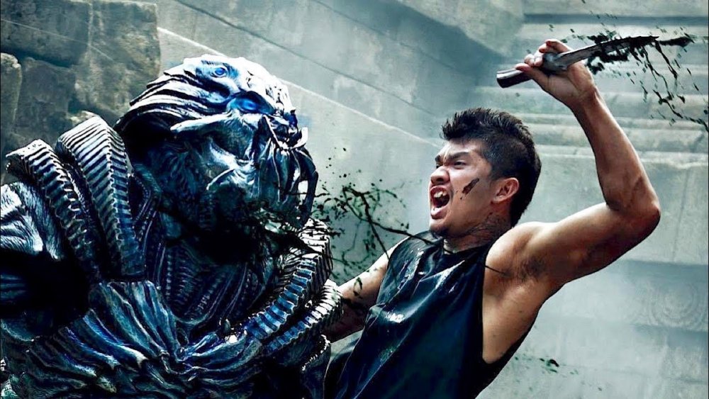 Iko Uwais in Beyond Skyline