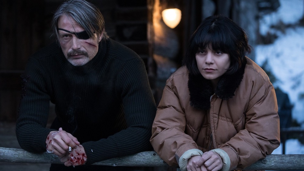 Mads Mikkelsen and Vanessa Hudgens in Polar