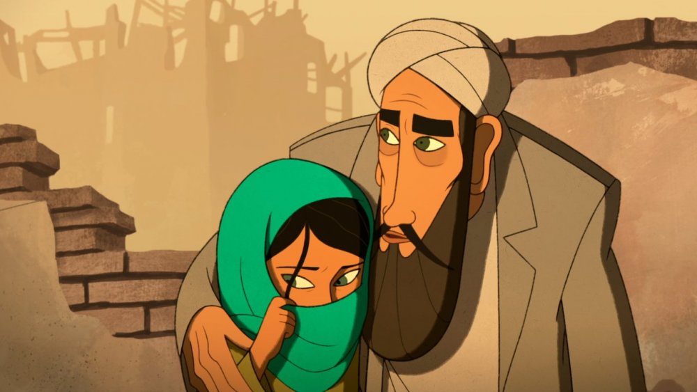 Parvana and Nurullah in The Breadwinner