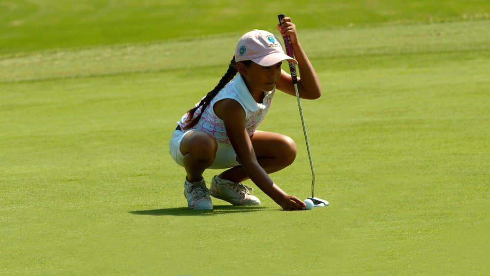 Young golfer Amari Avery in The Short Game