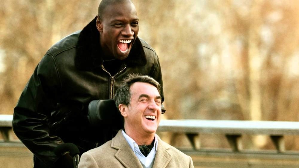 The Intouchables French movie characters smiling
