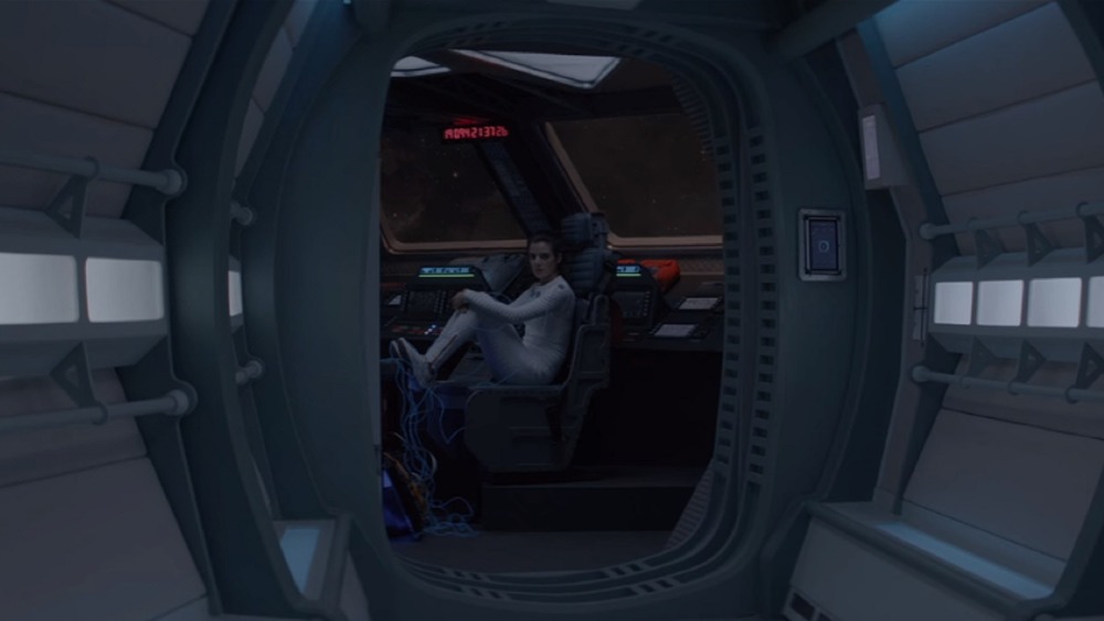 Clara Lago on the spaceship in Orbiter 9