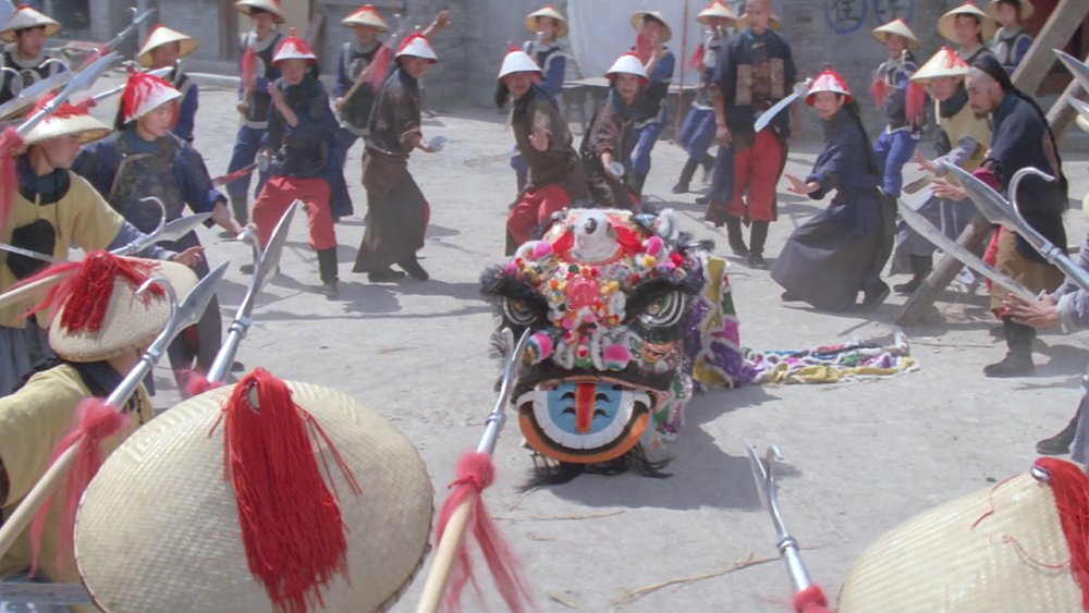 A group of warriors from Martial Arts of Shaolin