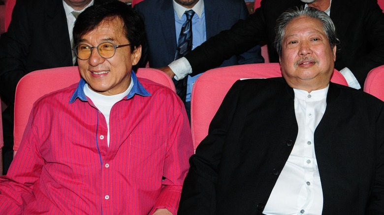 Jackie Chan and Sammo Hung together in theater