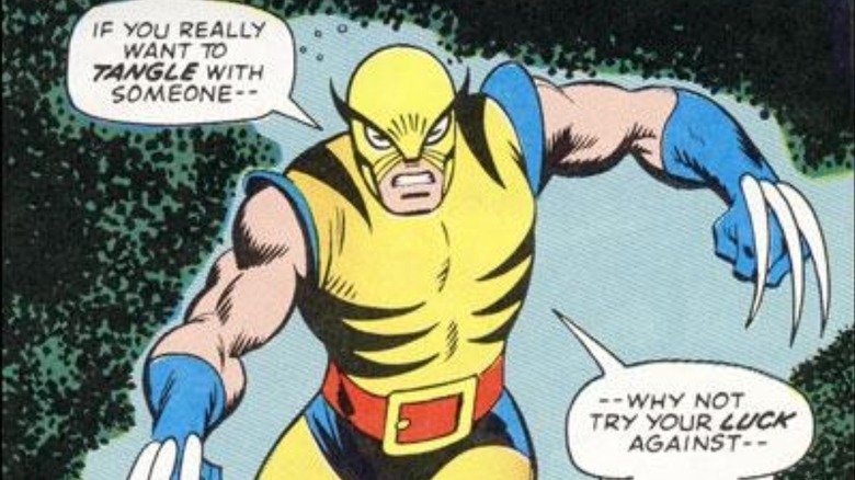 classic Wolverine runs forward