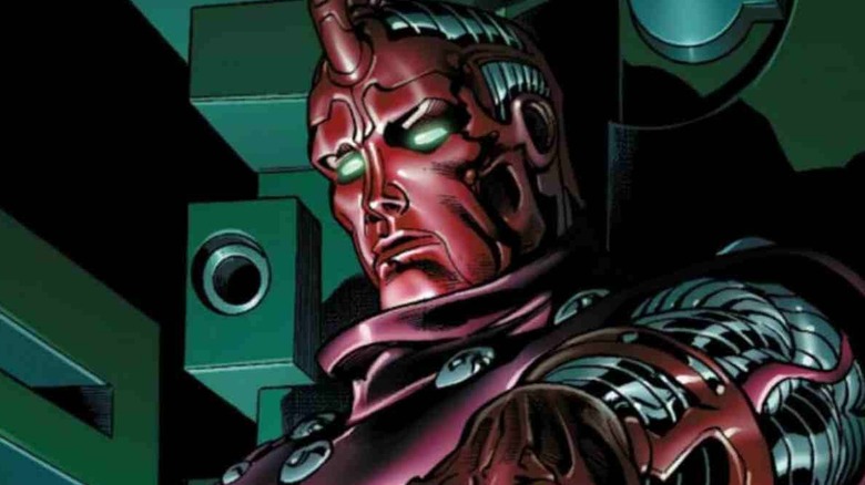 High Evolutionary holding hand out