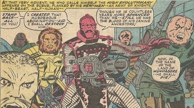 High Evolutionary with a gun