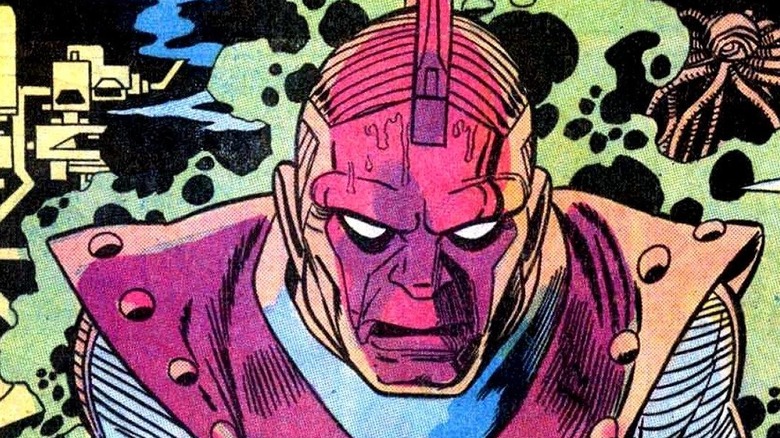 High Evolutionary looking sweaty