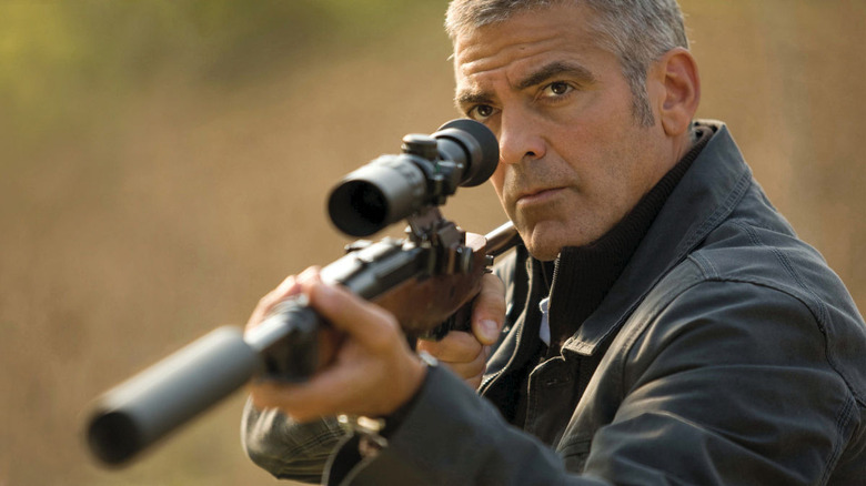 George Clooney takes aim