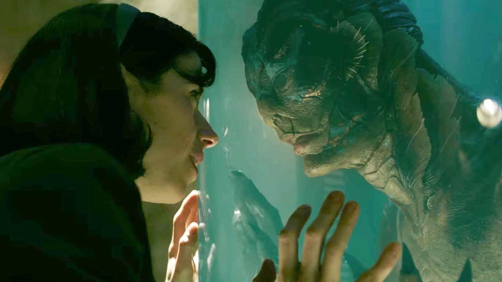 Sally Hawkins and Doug Jones in The Shape of Water