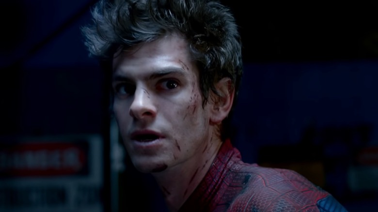 Andrew Garfield Spider-Man sad