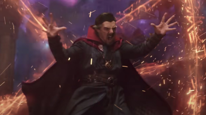 Dr. Strange casts spell