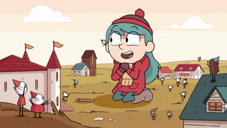 Hilda meeting elves