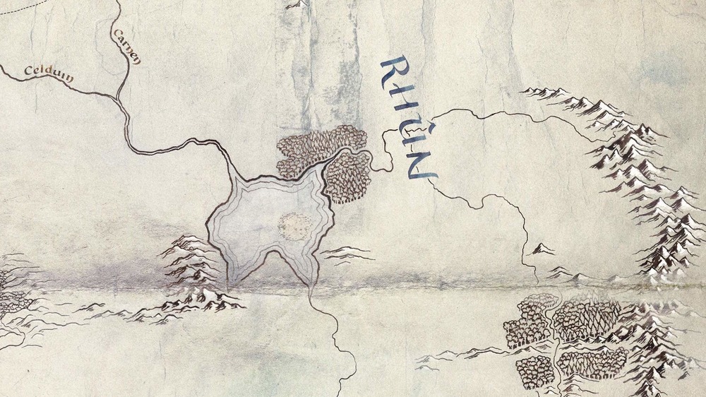 Rhûn, a far-eastern portion of Middle-earth