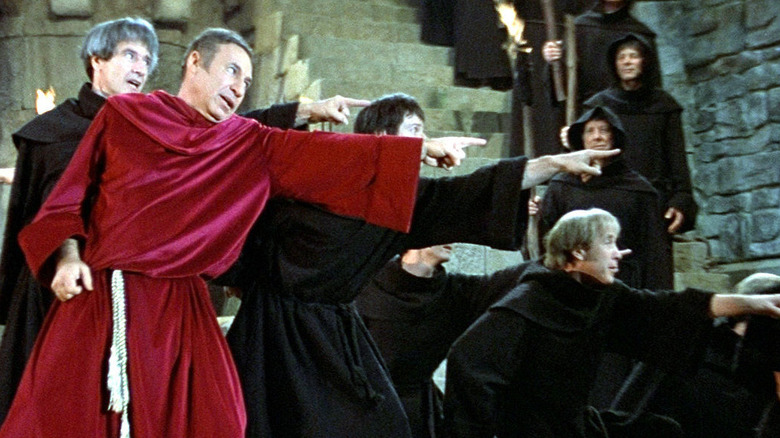 Brooks performing "The Spanish Inquisition"