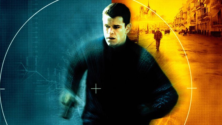 Matt Damon on The Bourne Identity poster