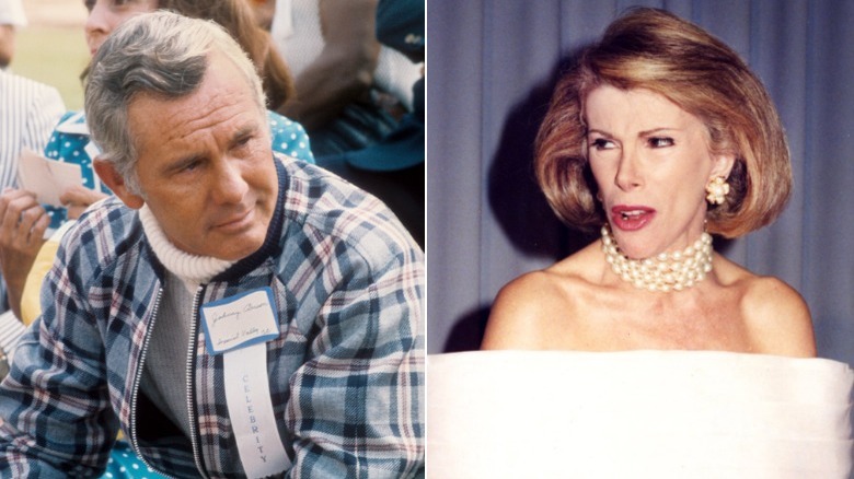 Johnny Carson Joan Rivers staring 