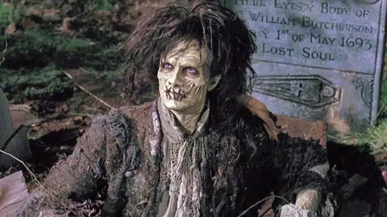 Billy Butcherson emerging from the grave in Hocus Pocus