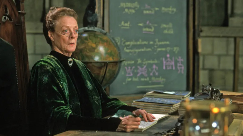 McGonagall at her desk