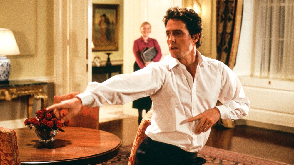 Hugh Grant in Love Actually