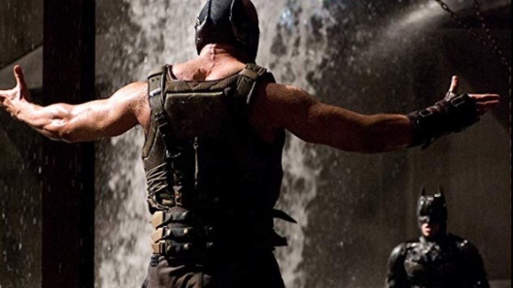 Tom Hardy as Bane in The Dark Knight Rises