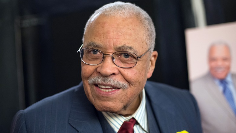 James Earl Jones smiling