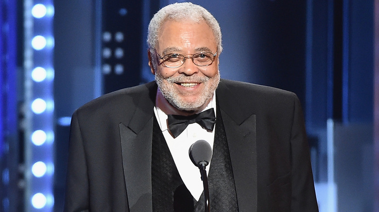 James Earl Jones smiling