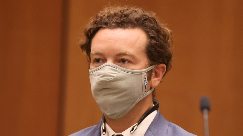 Danny Masterson standing in court