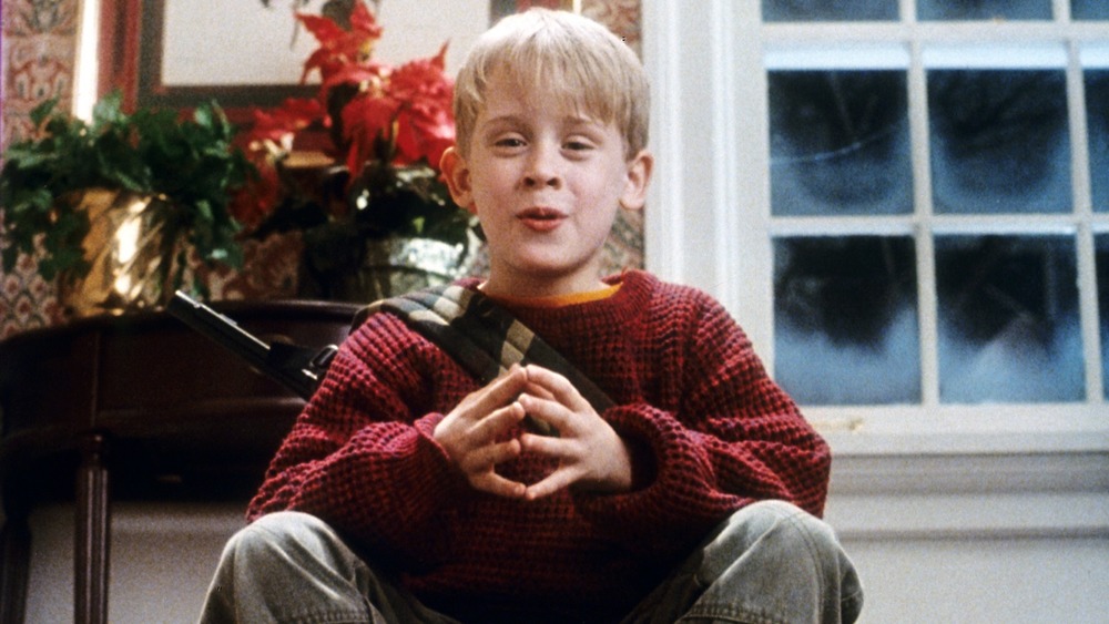 Kevin plotting in the original Home Alone