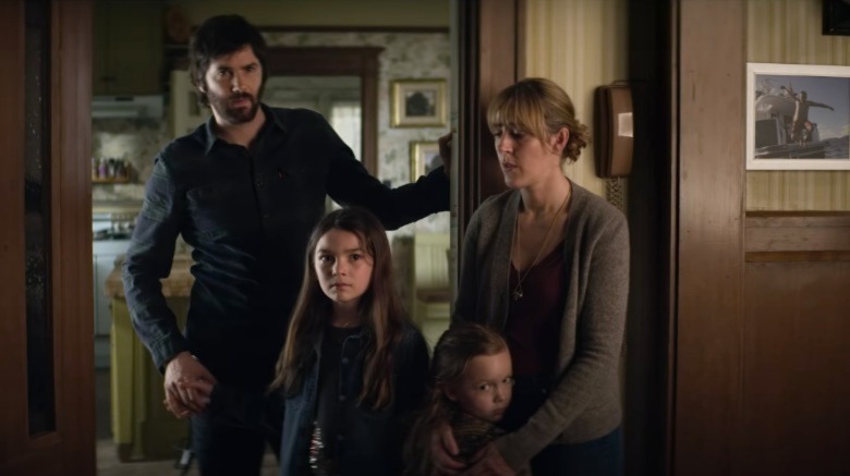 Jim Sturgess, Brooklyn Prince, Abby Miller, and Kyle Rogers in Home Before Dark 