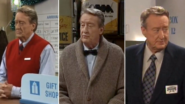 Tom Poston as three brothers