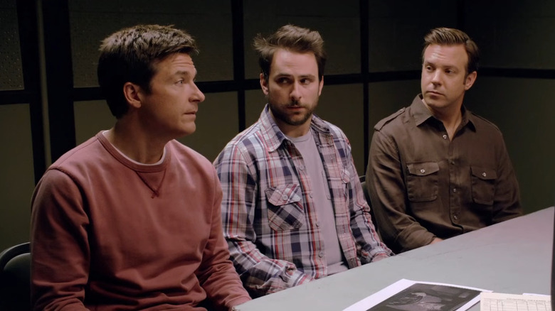 Nick, Dale, and Kurt being interrogated in Horrible Bosses