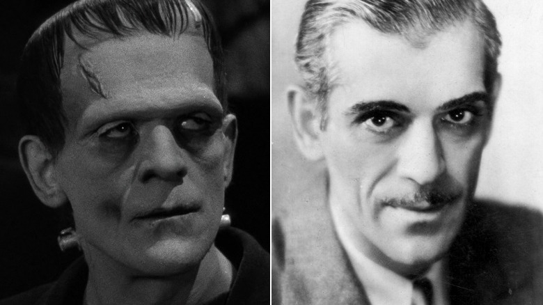 Boris Karloff as Frankenstein