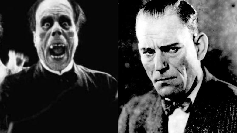 Lon Chaney Sr. as the Phantom in The Phantom of the Opera