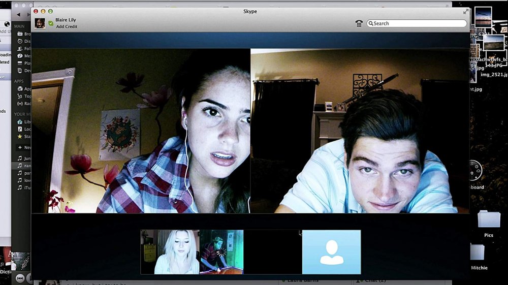 Scene from Unfriended