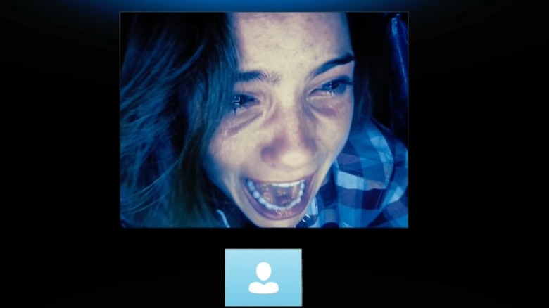 Unfriended girl screaming