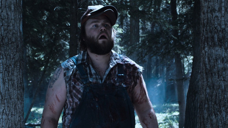 Tyler Labine shocked