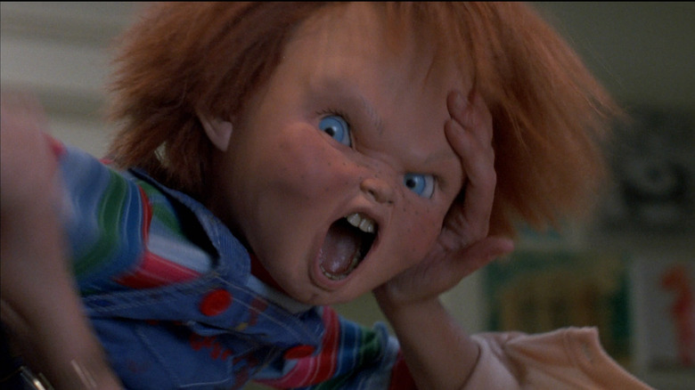 Chucky screaming in rage