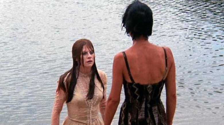 The Girl approaches Jessica in "Let's Scare Jessica to Death" (1971)