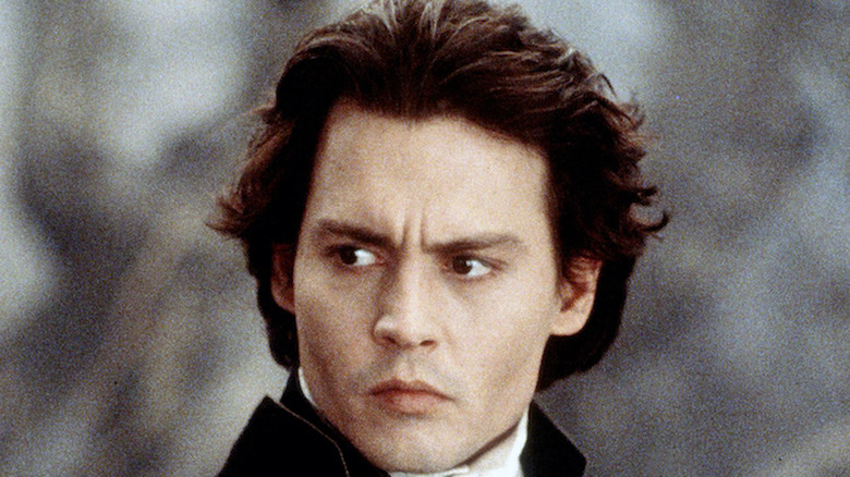 Ichabod Crane looking serious