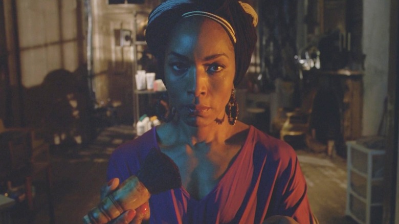 Marie Laveau practicing voodoo