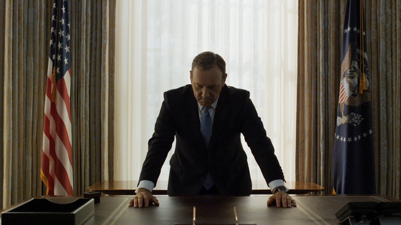 Frank Underwood in the oval office