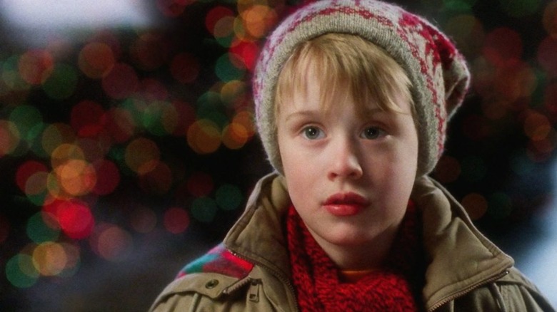 Kevin McCallister dressed for the cold