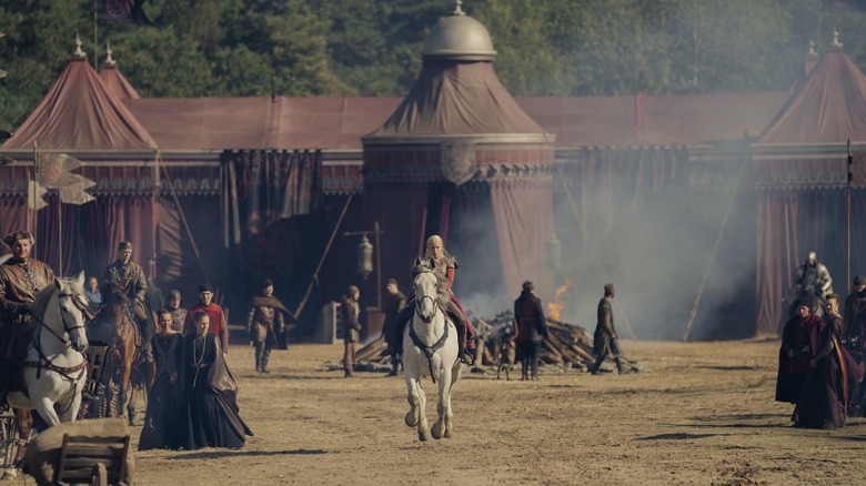 Rhaenyra riding horse